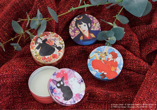 ジブリの意外な乙女キャラが「スチームクリーム」になって登場！ エボシ様は「八重桜と扇子」がテーマです