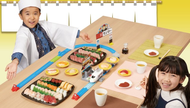 プラレール、ついに電車と寿司を回し出す！ 「極み！おとどけ！スシロー×プラレール」が攻めすぎている内容だよぉ!!