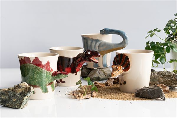3Dなダイナソーマグが可愛すぎる🦕恐竜好きが ハンドペイントのにくめないお顔に注目🦖